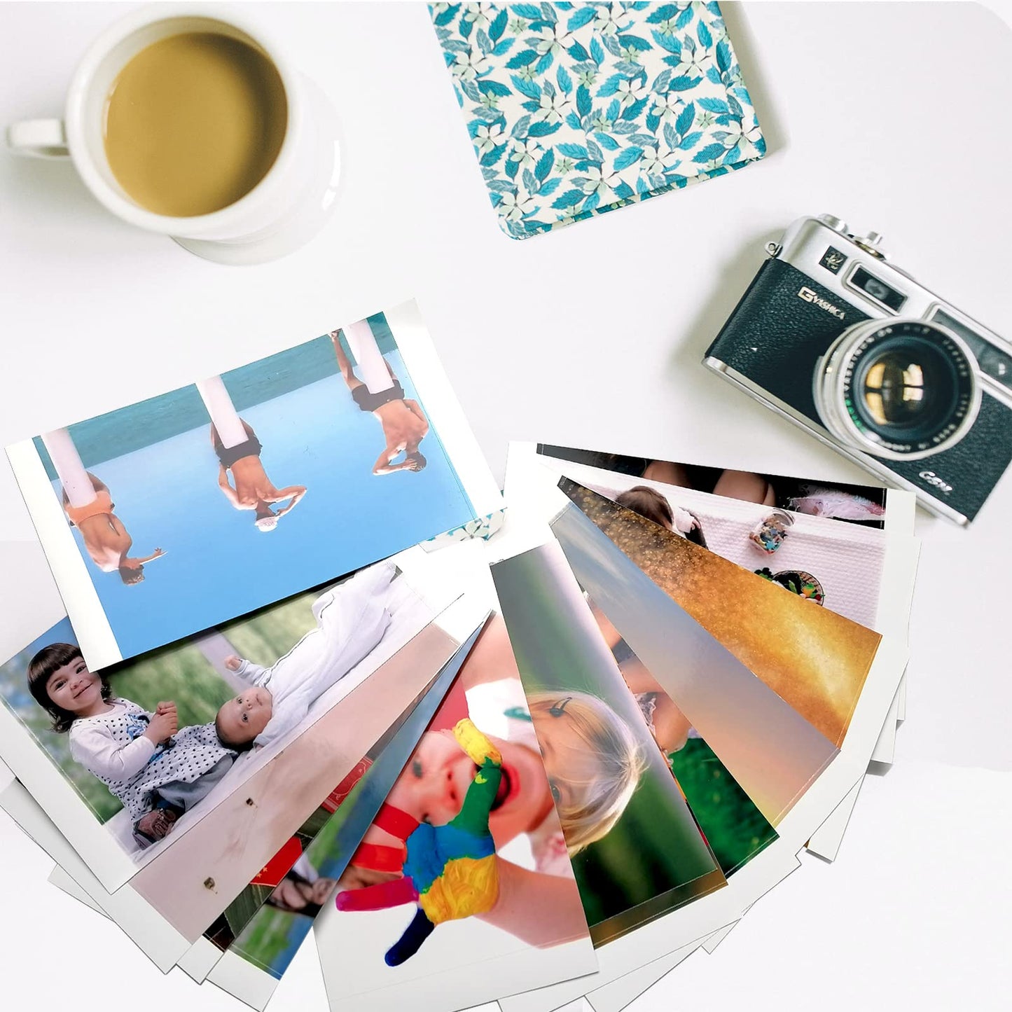 Compatible for Canon Selphy CP1300 CP1500 Ink and Paper Set for Canon Selphy CP1200 CP1000 CP910 CP900 CP810 CP760 CP770 Photo Printers,KP-108IN 3 Color Ink and 108 Sheets 4x6 Photo Paper Glossy